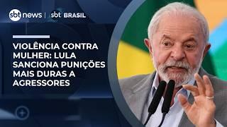 Lula sanciona pacote de leis que reforçam combate à violência contra mulher no Brasil Lula sanciona pacote de leis que reforçam combate à violência contra mulher no Brasil