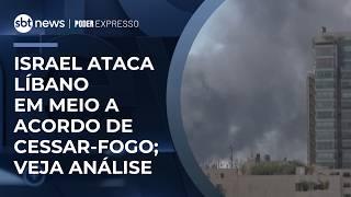 Israel não quer cessar-fogo? Veja análise após ataques ao Líbano | #PoderExpresso