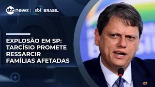 Explosão em SP: Sabesp diz que obra atingiu rede de gás; Tarcísio promete ressarcimento Explosão em SP: Sabesp diz que obra atingiu rede de gás; Tarcísio promete ressarcimento