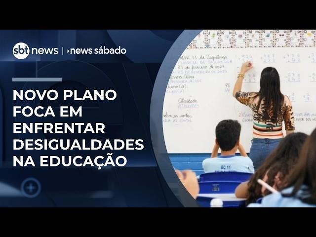 Novo Plano Nacional de Educação foca em combater desigualdades | #NewsSábado Novo Plano Nacional de Educação foca em combater desigualdades | #NewsSábado