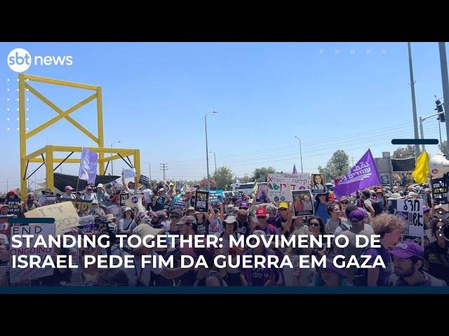 Brasileiro faz parte de grupo israelense que pede paz e fim da guerra em Gaza | Mapa Mundi Brasileiro faz parte de grupo israelense que pede paz e fim da guerra em Gaza | Mapa Mundi