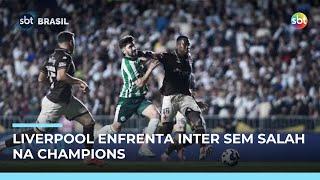 Sem Salah, Liverpool enfrenta Inter de Milão na Champions League