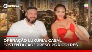 Casal golpista é preso por extorquir R$ 600 mil em falsos encontros | #SBTNotícias Casal golpista é preso por extorquir R$ 600 mil em falsos encontros | #SBTNotícias