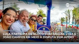Lula vai ao Galo da Madrugada com Raquel Lyra e João Campos em meio à disputa por apoio |#NewsSábado