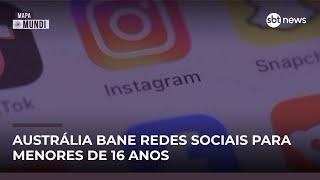 Austrália barra redes para menores: Brasil está pronto para fazer o mesmo? | #MapaMundi