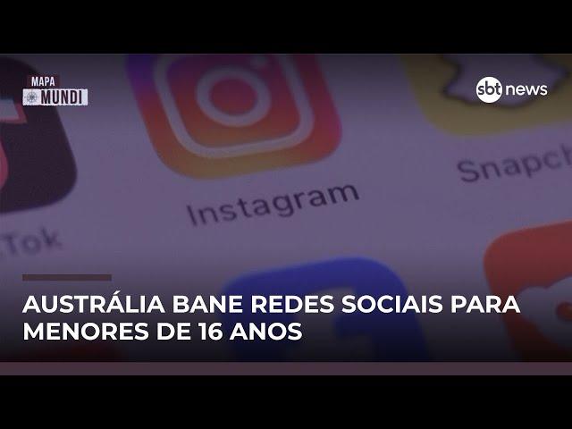 Austrália barra redes para menores: Brasil está pronto para fazer o mesmo? | #MapaMundi Austrália barra redes para menores: Brasil está pronto para fazer o mesmo? | #MapaMundi