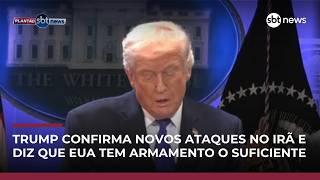 Trump confirma novos ataques no Irã e que os EUA têm armamento o suficiente | #CentraldeNotícias Trump confirma novos ataques no Irã e que os EUA têm armamento o suficiente | #CentraldeNotícias