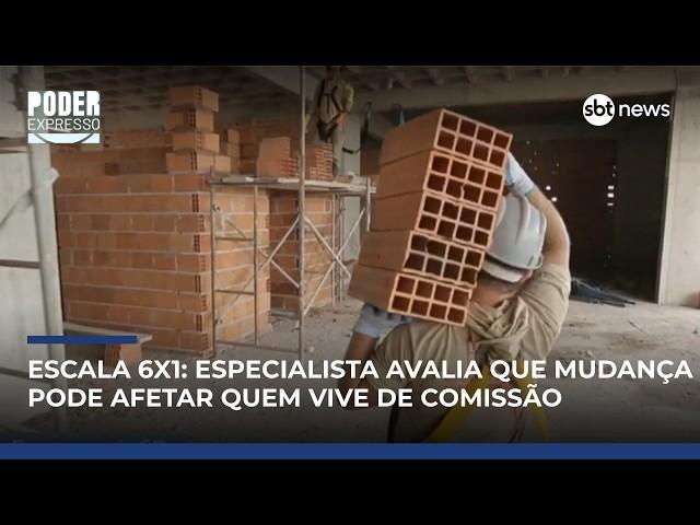 Mudança na escala de trabalho pode afetar renda de quem vive de gorjeta e comissão | #PoderExpresso Mudança na escala de trabalho pode afetar renda de quem vive de gorjeta e comissão | #PoderExpresso