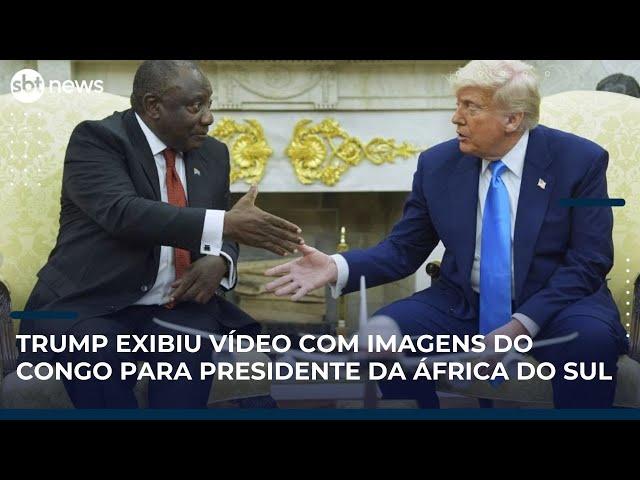 Trump usa imagens do Congo para acusar África do Sul de "genocídio branco", diz agência | Mapa Mundi Trump usa imagens do Congo para acusar África do Sul de "genocídio branco", diz agência | Mapa Mundi