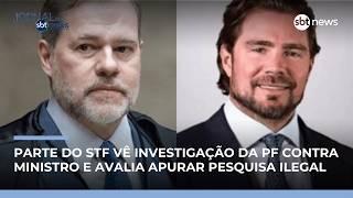 Relatório da PF sobre Toffoli gera reação no STF e pode virar investigação |#JornaldoSBTNews Relatório da PF sobre Toffoli gera reação no STF e pode virar investigação |#JornaldoSBTNews