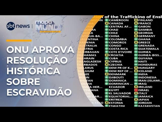Europa se abstém em votação da ONU sobre escravização de africanos: por quê? | #MapaMundi Europa se abstém em votação da ONU sobre escravização de africanos: por quê? | #MapaMundi