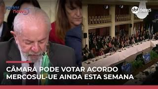Congresso acelera votação do acordo UE-Mercosul em meio a tarifaço | #RadarNews Congresso acelera votação do acordo UE-Mercosul em meio a tarifaço | #RadarNews