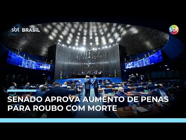 Senado aprova aumento de penas para latrocínio e roubo de celular Senado aprova aumento de penas para latrocínio e roubo de celular
