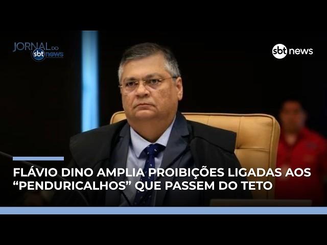 Flávio Dino amplia liminar e barra novos “penduricalhos” | #JornaldoSBTNews Flávio Dino amplia liminar e barra novos “penduricalhos” | #JornaldoSBTNews