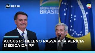 General Augusto Heleno passa por perícia médica da PF para prisão domiciliar General Augusto Heleno passa por perícia médica da PF para prisão domiciliar