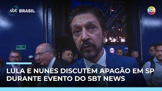 Prefeito de SP, Ricardo Nunes, conversa com Lula sobre falta de luz na cidade Prefeito de SP, Ricardo Nunes, conversa com Lula sobre falta de luz na cidade