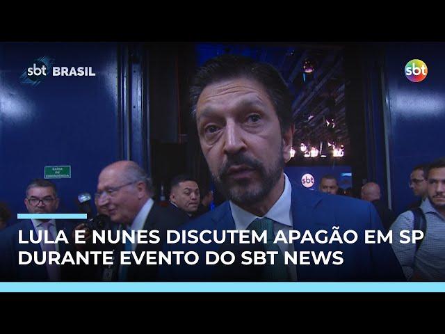 Prefeito de SP, Ricardo Nunes, conversa com Lula sobre falta de luz na cidade | #SBTBrasil Prefeito de SP, Ricardo Nunes, conversa com Lula sobre falta de luz na cidade | #SBTBrasil