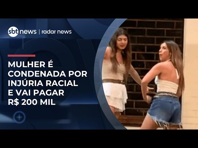 Advogada argentina é condenada por injúria racial e vai pagar R$ 200 mil | #RadarNews Advogada argentina é condenada por injúria racial e vai pagar R$ 200 mil | #RadarNews