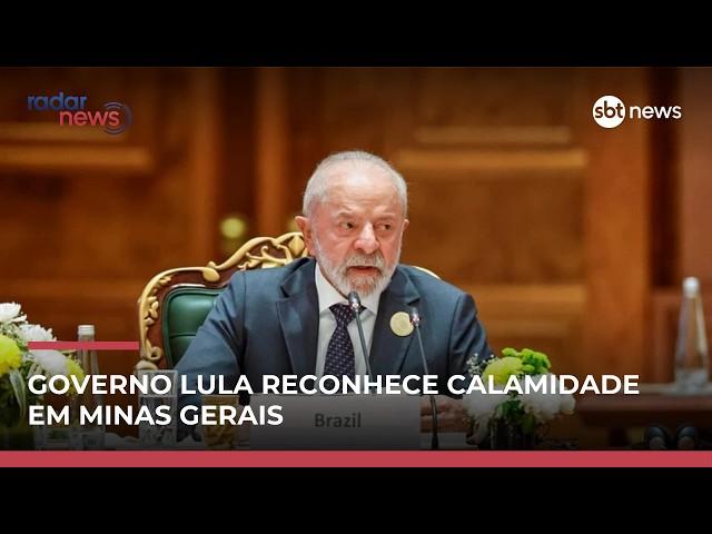 Governo Lula reconhece estado de calamidade em Minas e determina atendimento | #RadarNews Governo Lula reconhece estado de calamidade em Minas e determina atendimento | #RadarNews