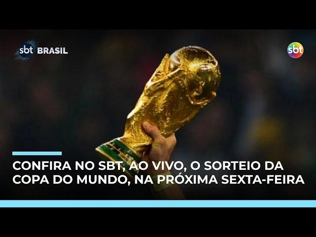 No SBT, acompanhe ao vivo o sorteio da Copa do Mundo, direto de Washington No SBT, acompanhe ao vivo o sorteio da Copa do Mundo, direto de Washington