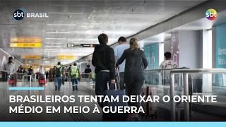 Guerra no Oriente Médio: Conflito fecha espaço aéreo e afeta brasileiros na região Guerra no Oriente Médio: Conflito fecha espaço aéreo e afeta brasileiros na região