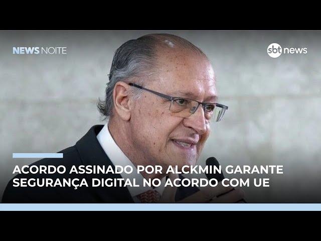 Brasil e União Europeia firmam acordo de proteção de dados | #NewsNoite Brasil e União Europeia firmam acordo de proteção de dados | #NewsNoite