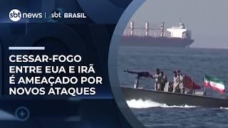 Novos ataques no Estreito de Ormuz ameaçam cessar-fogo entre EUA e Irã
