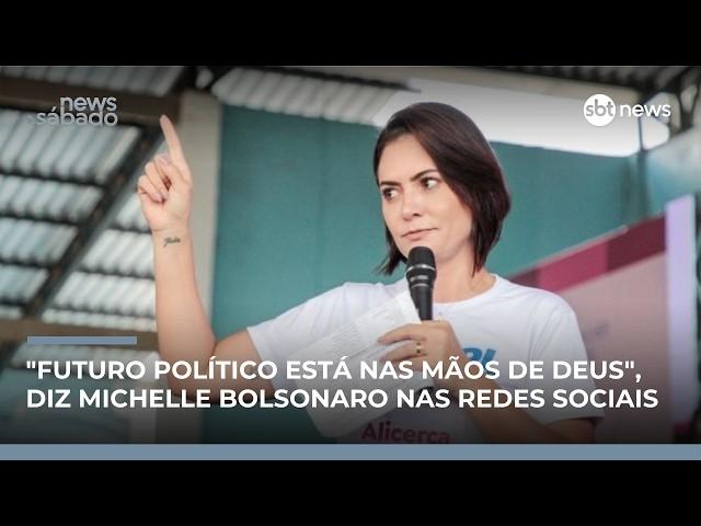 "Futuro político está nas mãos de Deus", diz Michelle Bolsonaro nas redes sociais | #NewsSábado "Futuro político está nas mãos de Deus", diz Michelle Bolsonaro nas redes sociais | #NewsSábado