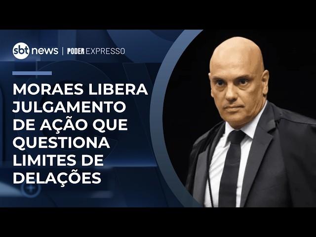 Moraes envia para julgamento ação sobre limites de delação; entenda | #PoderExpresso Moraes envia para julgamento ação sobre limites de delação; entenda | #PoderExpresso