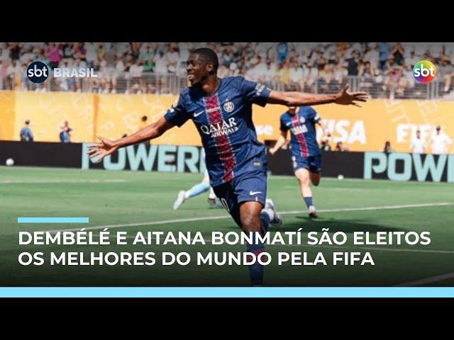 Dembélé é Eleito Melhor Jogador do Mundo pela FIFA em 2025 | #SBTBrasil Dembélé é Eleito Melhor Jogador do Mundo pela FIFA em 2025 | #SBTBrasil