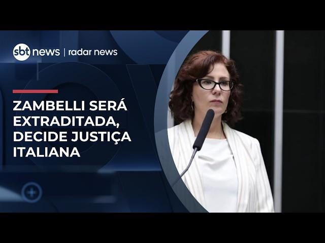 Justiça da Itália decide por extradição de Carla Zambelli; decisão cabe recurso | #RadarNews Justiça da Itália decide por extradição de Carla Zambelli; decisão cabe recurso | #RadarNews