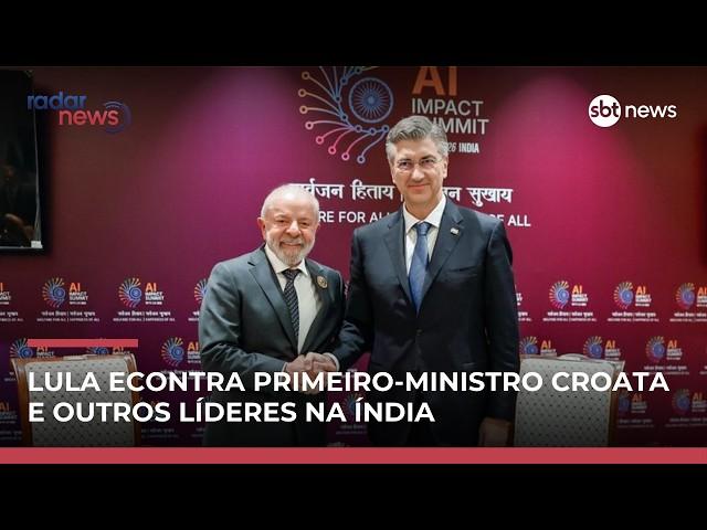 Lula se encontra com líderes e intensifica negociações na Índia #RadarNews Lula se encontra com líderes e intensifica negociações na Índia #RadarNews
