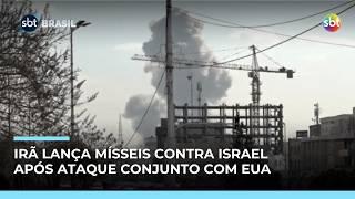 Ataques ao Irã elevam tensão em meio a negociações sobre programa nuclear | #SBTBrasil Ataques ao Irã elevam tensão em meio a negociações sobre programa nuclear | #SBTBrasil