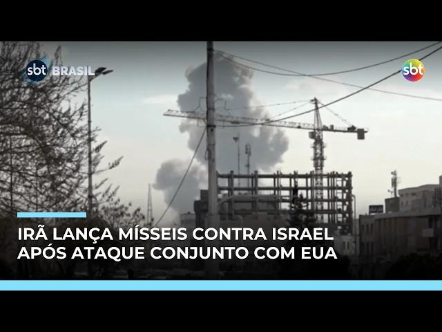 Ataques ao Irã elevam tensão em meio a negociações sobre programa nuclear | #SBTBrasil Ataques ao Irã elevam tensão em meio a negociações sobre programa nuclear | #SBTBrasil