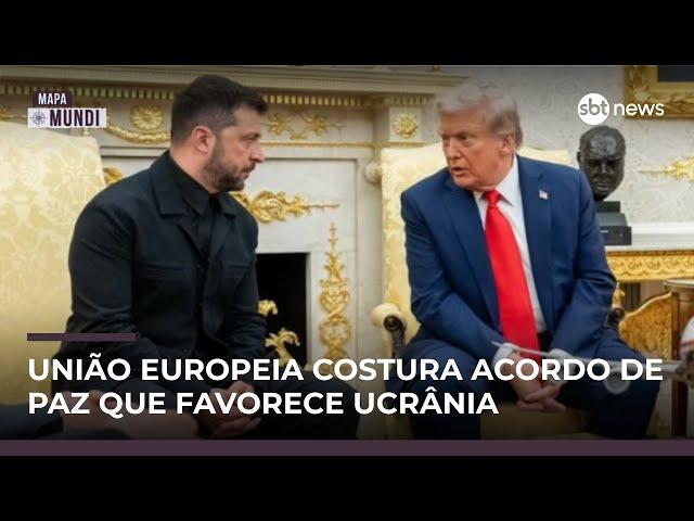 Trump chama Europa de decadente, enquanto UE tenta costurar melhor acordo para Ucrânia | #MapaMundi Trump chama Europa de decadente, enquanto UE tenta costurar melhor acordo para Ucrânia | #MapaMundi