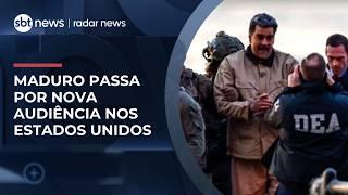 Preso há quase 90 dias, Maduro enfrenta nova audiência nos EUA | #RadarNews