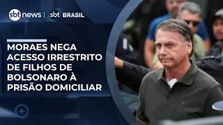 Moraes nega pedido de defesa do ex-presidente e mantém regras de visita a Bolsonaro