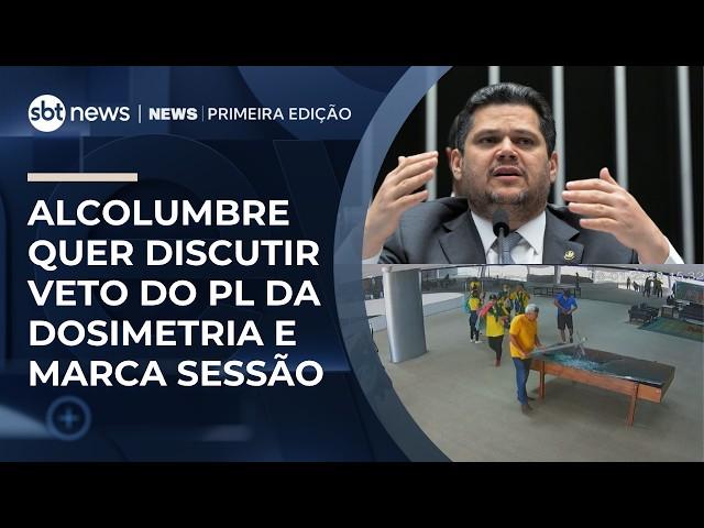 Alcolumbre convoca sessão para discutir veto do PL da Dosimetria | #NewsPrimeiraEdição Alcolumbre convoca sessão para discutir veto do PL da Dosimetria | #NewsPrimeiraEdição