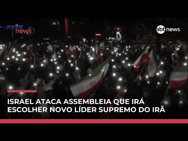 Israel ataca Assembleia que irá escolher novo líder supremo do Irã | #RadarNews Israel ataca Assembleia que irá escolher novo líder supremo do Irã | #RadarNews