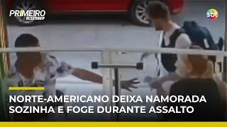 Flagra: turista foge durante assalto e namorada reage na Colômbia | #PrimeiroImpacto