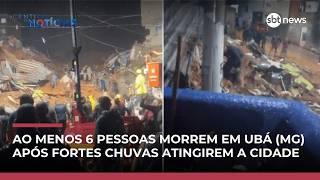Prefeito de Ubá (MG) lamente mortes na cidade e projeta atendimento após chuvas | #RadarNews Prefeito de Ubá (MG) lamente mortes na cidade e projeta atendimento após chuvas | #RadarNews