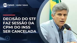 CPMI do INSS cancela oitiva de ex-presidente da Contag após decisão de Mendonça | #RadarNews