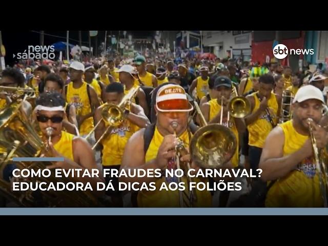 Carnaval seguro: especialista alerta para golpes em pagamentos digitais | #NewsSábado Carnaval seguro: especialista alerta para golpes em pagamentos digitais | #NewsSábado