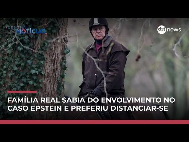 Família real sabia do envolvimento de Andrew no caso Epstein e se distanciou #CentraldeNotícias Família real sabia do envolvimento de Andrew no caso Epstein e se distanciou #CentraldeNotícias