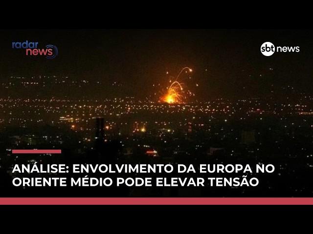 Europa não quer, mas pode se envolver na guerra no Oriente Médio; veja análise | #RadarNews Europa não quer, mas pode se envolver na guerra no Oriente Médio; veja análise | #RadarNews