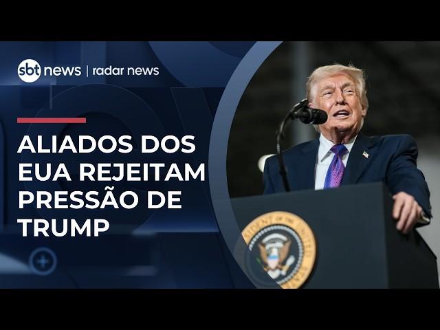 Aliados dos EUA rejeitam pressão de Trump para enviar forças ao Estreito de Ormuz | #RadarNews Aliados dos EUA rejeitam pressão de Trump para enviar forças ao Estreito de Ormuz | #RadarNews