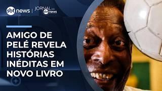 Amigo pessoal lança livro com bastidores inéditos sobre Pelé | #JornaldoSBTNews