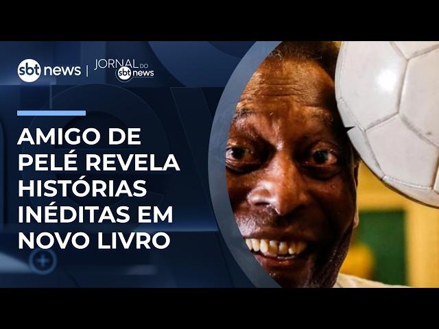 Amigo pessoal lança livro com bastidores inéditos sobre Pelé | #JornaldoSBTNews Amigo pessoal lança livro com bastidores inéditos sobre Pelé | #JornaldoSBTNews