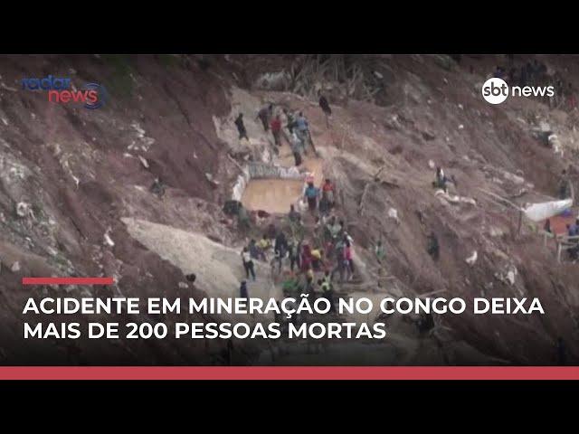 Desabamento de mina deixa ao menos 227 garimpeiros mortos no Congo Desabamento de mina deixa ao menos 227 garimpeiros mortos no Congo