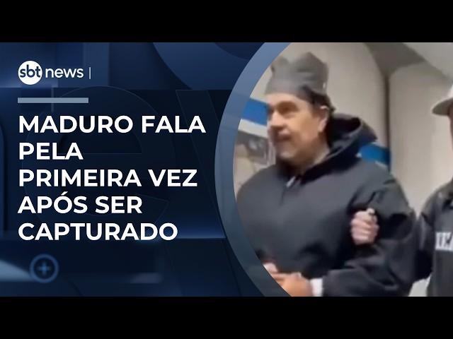 Preso em Nova York, Nicolás Maduro responde a acusações de tráfico e narcoterrorismo | #NewsDomingo Preso em Nova York, Nicolás Maduro responde a acusações de tráfico e narcoterrorismo | #NewsDomingo
